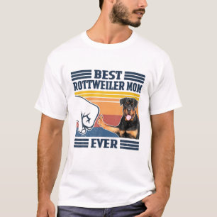 Beste Rottweiler Mama Ever Funny Dog Mama Mütter G T-Shirt