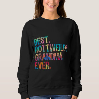 Beste Rottweiler Oma Ever Hund Lover Geschenk Pain Sweatshirt