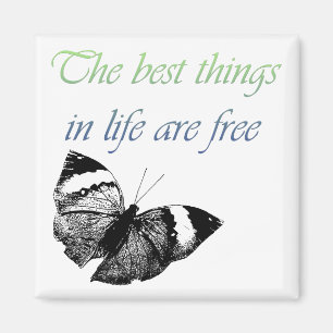 Beste Sachen sind frei Magnet