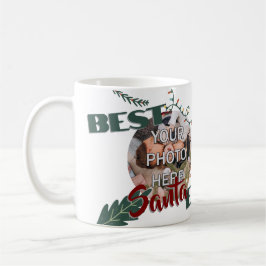 beste santa je Geschenk für Papa personalisiert Kaffeetasse