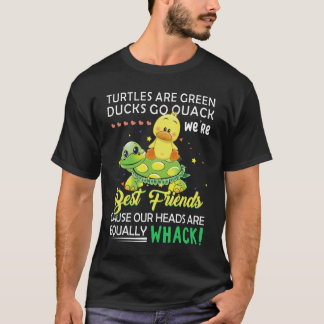 Beste Schildkröten sind grüne Enten Go Quack We_re T-Shirt