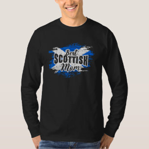 Beste schottische Mama Schottland Mutter Familie S T-Shirt