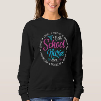 Beste Schulkrankenschwester überhaupt Anerkennung  Sweatshirt