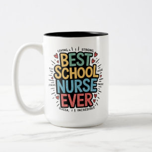 Beste Schulkrankenversorgung je Zweifarbige Tasse