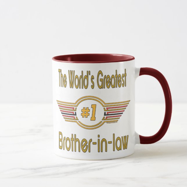 Beste Schwager-Geschenke Tasse (Rechts)