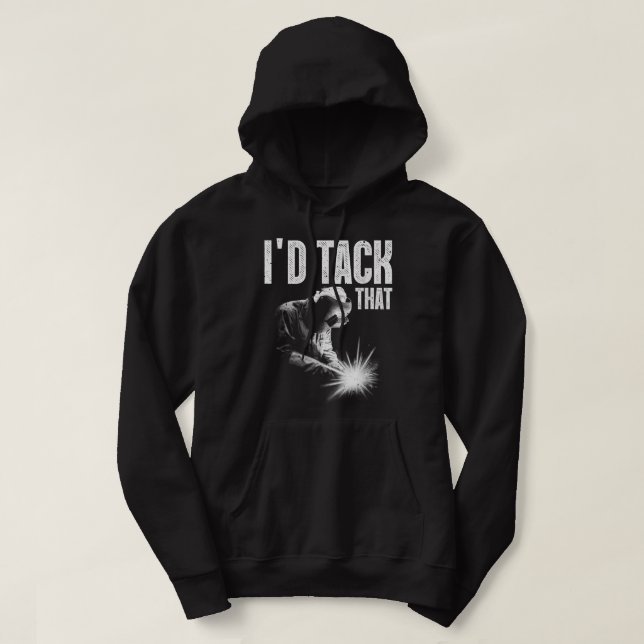 Beste Schweißkunst Männer Frauen klatschen Welder  Hoodie (Design vorne)