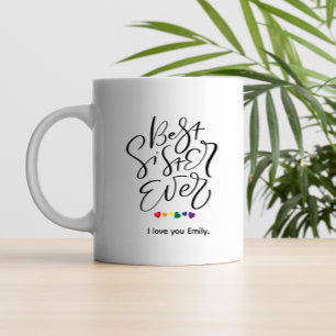 Beste Schwester Ever Funny Geschenk für Schwester  Kaffeetasse