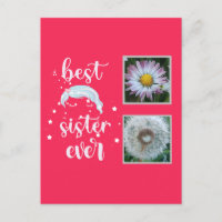 Beste Schwester-Fotovorlage