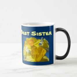 Beste Schwester Kaffeemücher Dickdarm Blume Schwes Verwandlungstasse