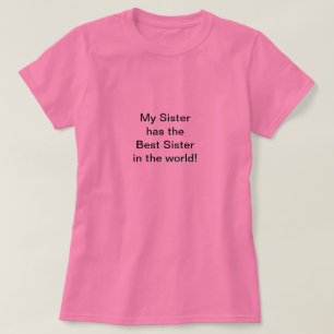 beste Schwester T-Shirt