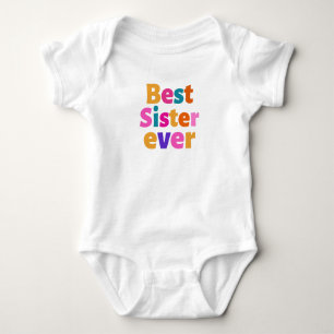 Beste Schwester überhaupt Baby Strampler