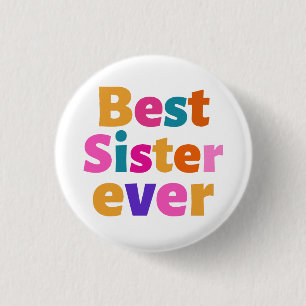 Beste Schwester überhaupt Button