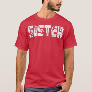 Beste Schwester überhaupt Gitarrrenliebhaberin Git T-Shirt