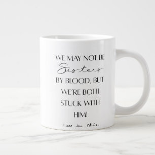 Beste Schwester überhaupt   Lustiges Geschenk für  Jumbo-Tasse
