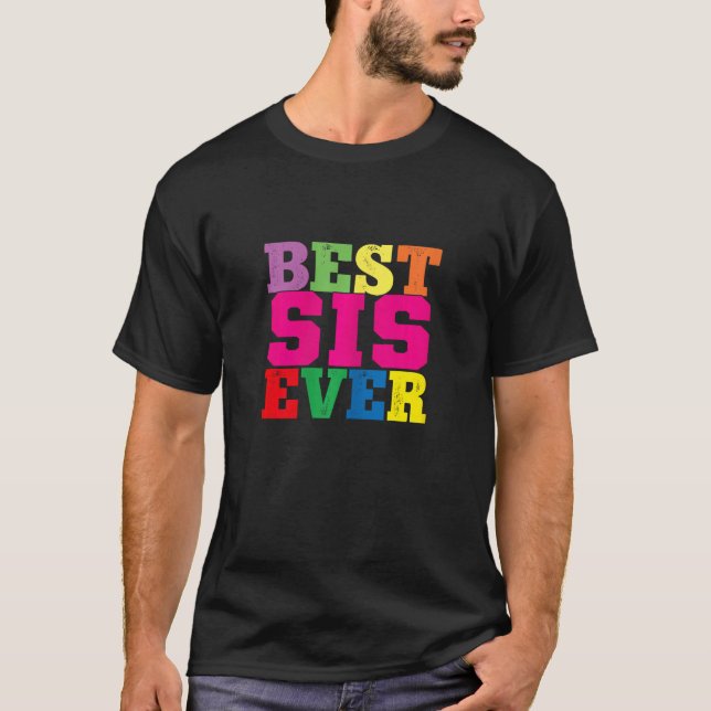 Beste Schwester überhaupt T-Shirt (Vorderseite)