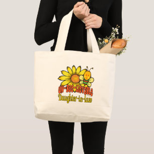 Beste Schwiegertochter-Geschenke Jumbo Stoffbeutel