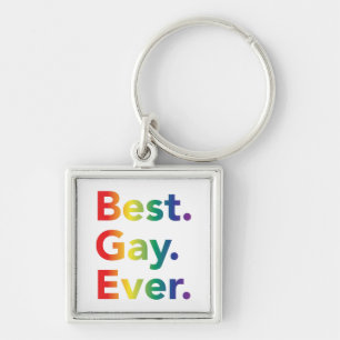 Beste Schwule überhaupt LGBT Regenbogenflagge Schlüsselanhänger
