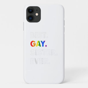 Beste Schwulenschwester je LGBT Lesbian Bi Month P Case-Mate iPhone Hülle