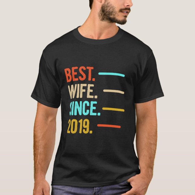 Beste seit 2019 T-Shirt (Vorderseite)
