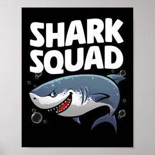 Beste Shark Art für Jungen Mädchen Kinder Hai verw Poster
