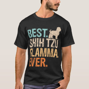 Beste Shih Tzu Glamma überhaupt Hundeliebhaberin O T-Shirt