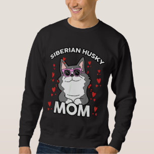 Beste sibirische Husky-Mama Mommy Dog Eigentümerin Sweatshirt