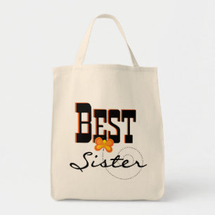 Beste Sister-T - Shirt und Geschenke Tragetasche