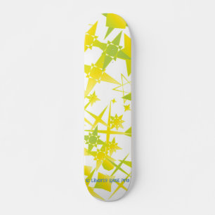 BESTE SKATEBOARDS - GELBSTARTEN AUF WEISS