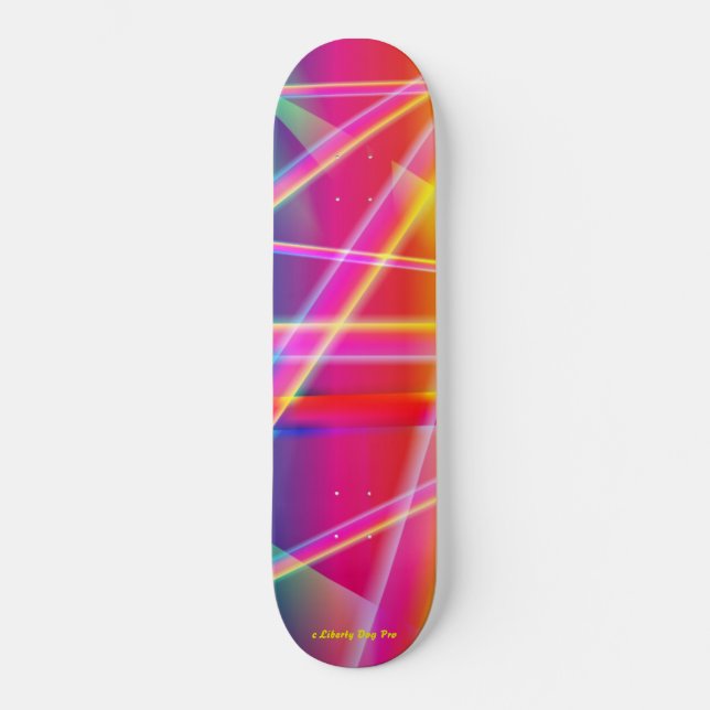 BESTE SKATEBOARDS - NEONLICHTE - PRO SHREDDER (Vorderseite)
