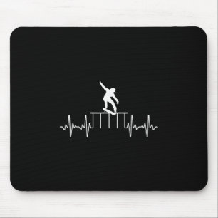 Beste Skater-Geschenke Skateboarder-Kunst für Männ Mousepad