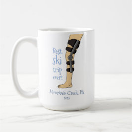 Beste Skipiste Ever Funny Knee Klammer Kaffeetasse