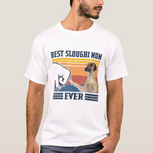 Beste Sloughi Mama Ever Funny Dog Mama Mütter Gesc T-Shirt