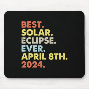 Beste Solar-Eclipse je 8. April 2024 Totalität Mousepad