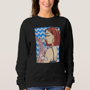 Beste Sphynx Cat Mama Niedlich Pet Kitten Katze Ka Sweatshirt