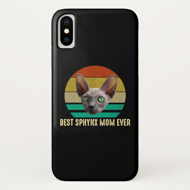 Beste Sphynx-Mama je Case-Mate iPhone Hülle (Rückseite)