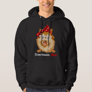 Beste Spitz Mama Ever Funny Hund Mama Vintag Hoodie