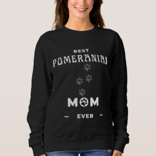 Beste Spitz-Mama je 10 Sweatshirt