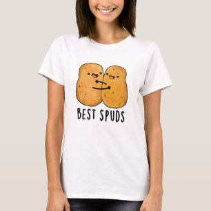 Beste Spuds Funny Best Buddies Potato Pub T-Shirt