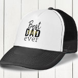 Beste Stepdad je Schwarz und Gold-Typografie Truckerkappe<br><div class="desc">Best Stepdad Ever Kappe mit einfachem schwarz-goldfarbenem Typografie-Design. Best Step Vater Ever wird in einer intelligenten Kombination aus Skript-,  Serif- und serifenlosen Schriftart mit minimalistischem Styling geschrieben.</div>