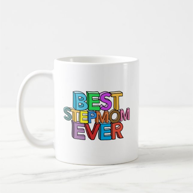 Beste StepMom Kaffeetasse (Links)