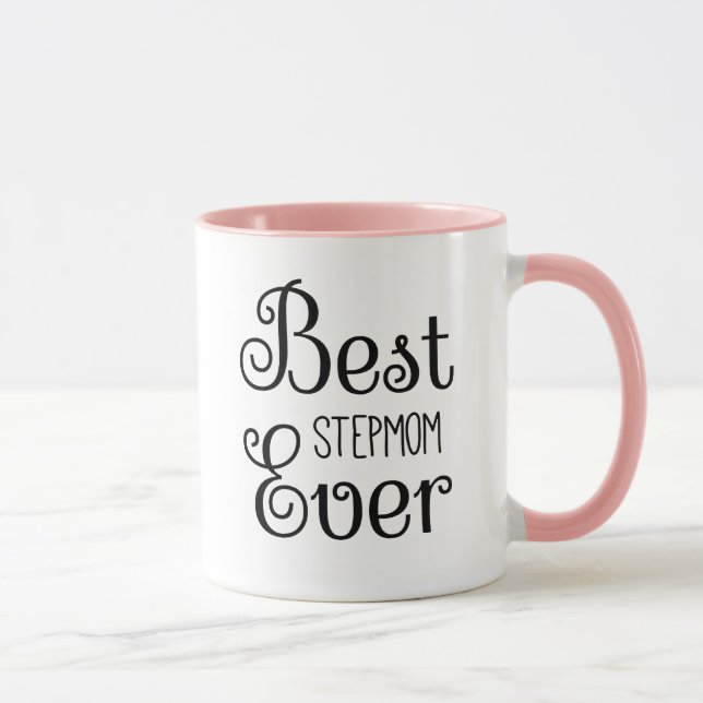 Beste Stepmutter je Mütter Tag Kaffeepause Tasse (Rechts)