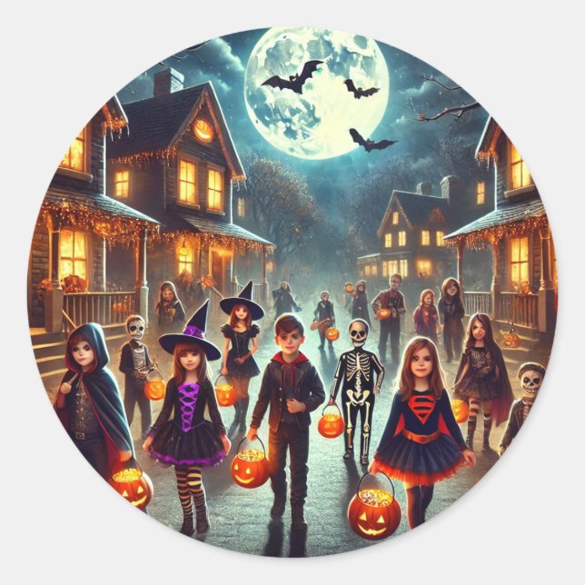 Beste Stickers Halloween-Party  (Vorderseite)