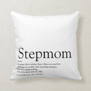 Beste Stiefmutter der Welt, Stiefmutter Definition Kissen
