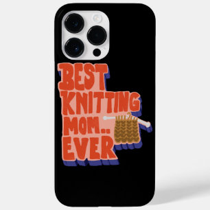 Beste Strickende Mutter Aller Zeiten Retro Vintage Case-Mate iPhone 14 Pro Max Hülle