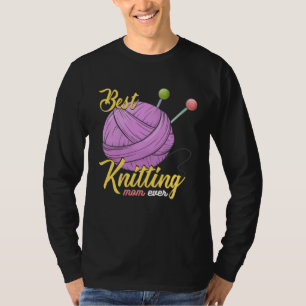 Beste strickende Mutter, die jemals häkelt Garn Mu T-Shirt