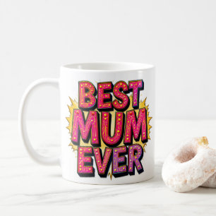Beste Summe je Zitat Rosa Lila Kaffeetasse