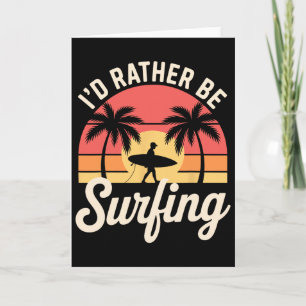 Beste Surf-Kunst für Männer Frauen Surfer Surfen S Karte