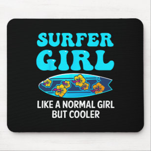 Beste Surfkunst für Mädchen Frauen Strand Surfer S Mousepad
