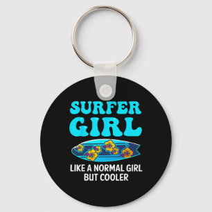 Beste Surfkunst für Mädchen Frauen Strand Surfer S Schlüsselanhänger