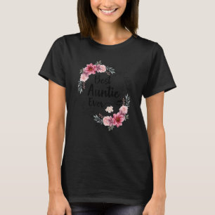 Beste Tante für Frauen Blumenzaubereradonna T-Shirt